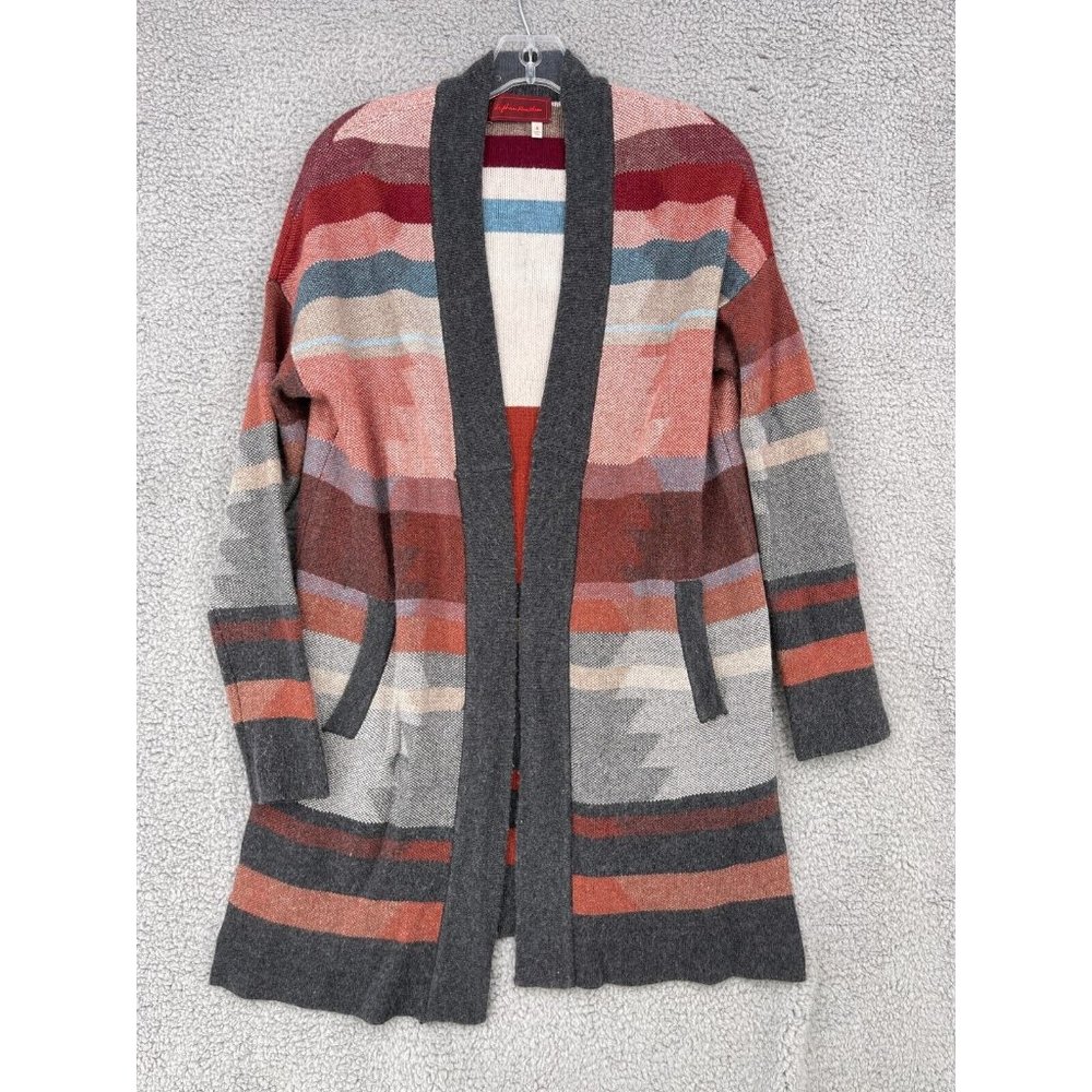 Anthropologie Left On Houston Sz S Cardigan Sweater Angora Blend Southwest